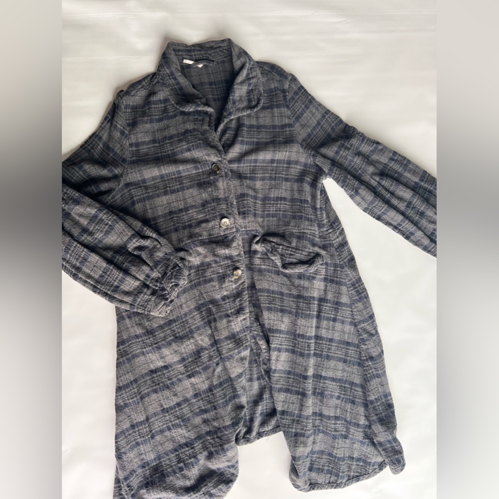 Free people flannel duster